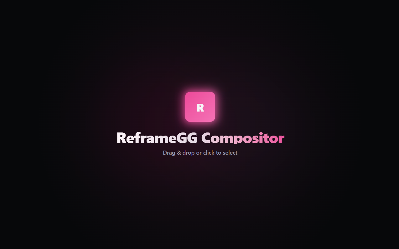 ReframeGG Workspace View 1